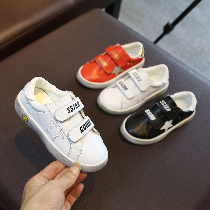 Spring genuine leather baby shoes 1-3-5 soft sole non-slip prewalker children's shoes girl White shoes skate shoesin the Shoes/Baby Shoes/Parent-child shoes , Toddler shoes/Baby shoes before step category - from Buy2taobao.com to provide professional Taobao agent buy service