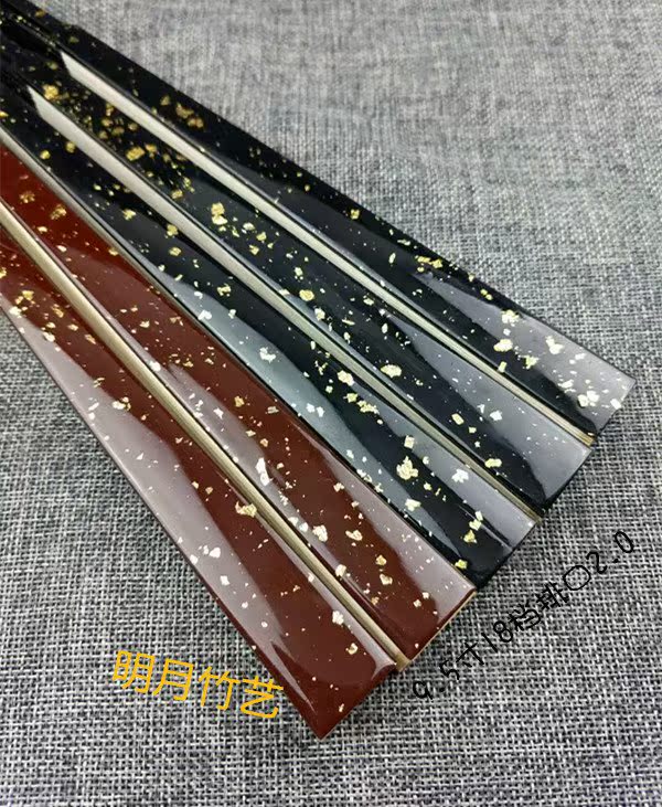 折扇 老玉竹大漆灑金文玩折扇 古方頭型 9.5寸18檔 排口2.0在類目 家居飾品, 工藝扇中 - 來自Buy2taobao.com提供專業的淘寶代購服務