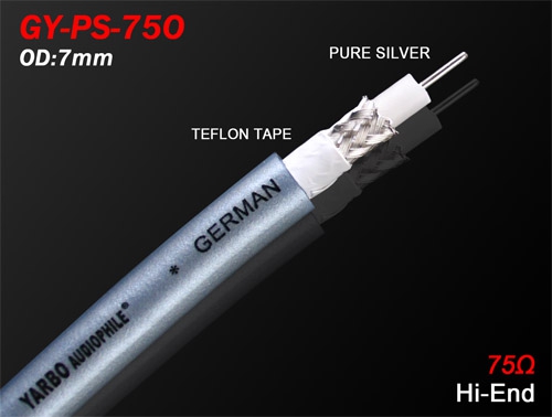 德国雅堡Yarbo/雅宝 SP-PSC-75O 纯银75欧数字同轴线 散线在类目 3C数码配件, 电子元器件市场, 线材/线类, 转接头中 - 来自Buy2taobao.com提供专业的淘宝代购服务
