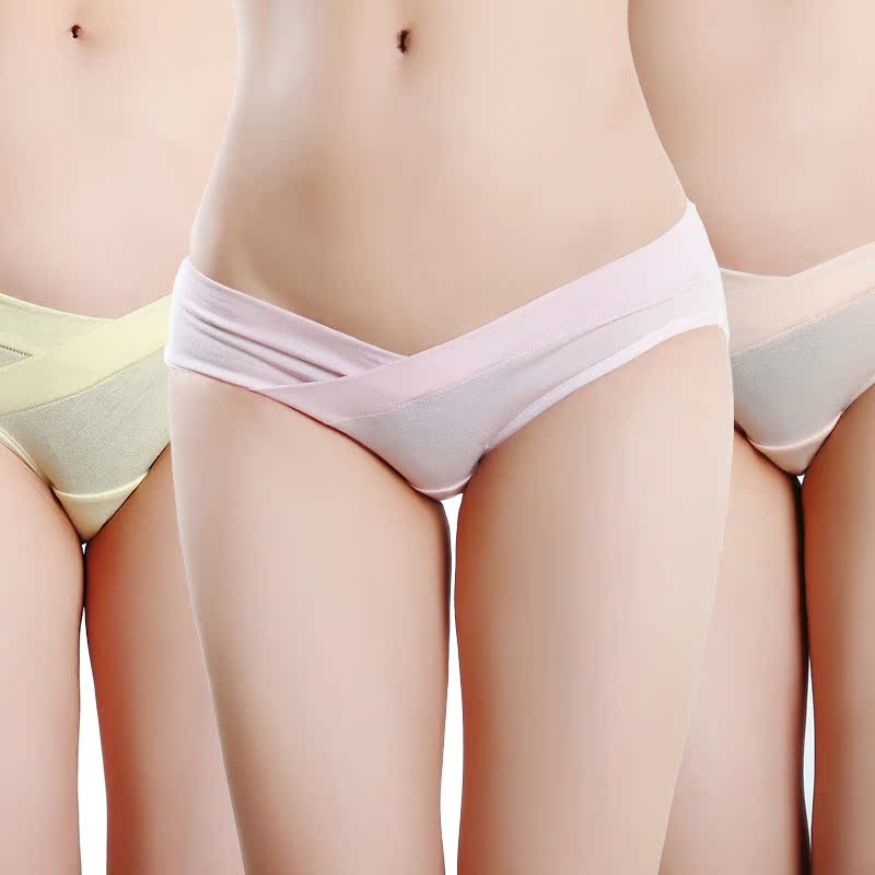 Maternity Panties pure cotton Hanger Maternal Cotton underwear No trace XL Antibacterial ventilation Triangle pantsin the Maternity/Maternal supplies/Nutrition , Nursing bra/Briefs/Check-pants , Briefs category - from Buy2taobao.com to provide professional Taobao agent buy service