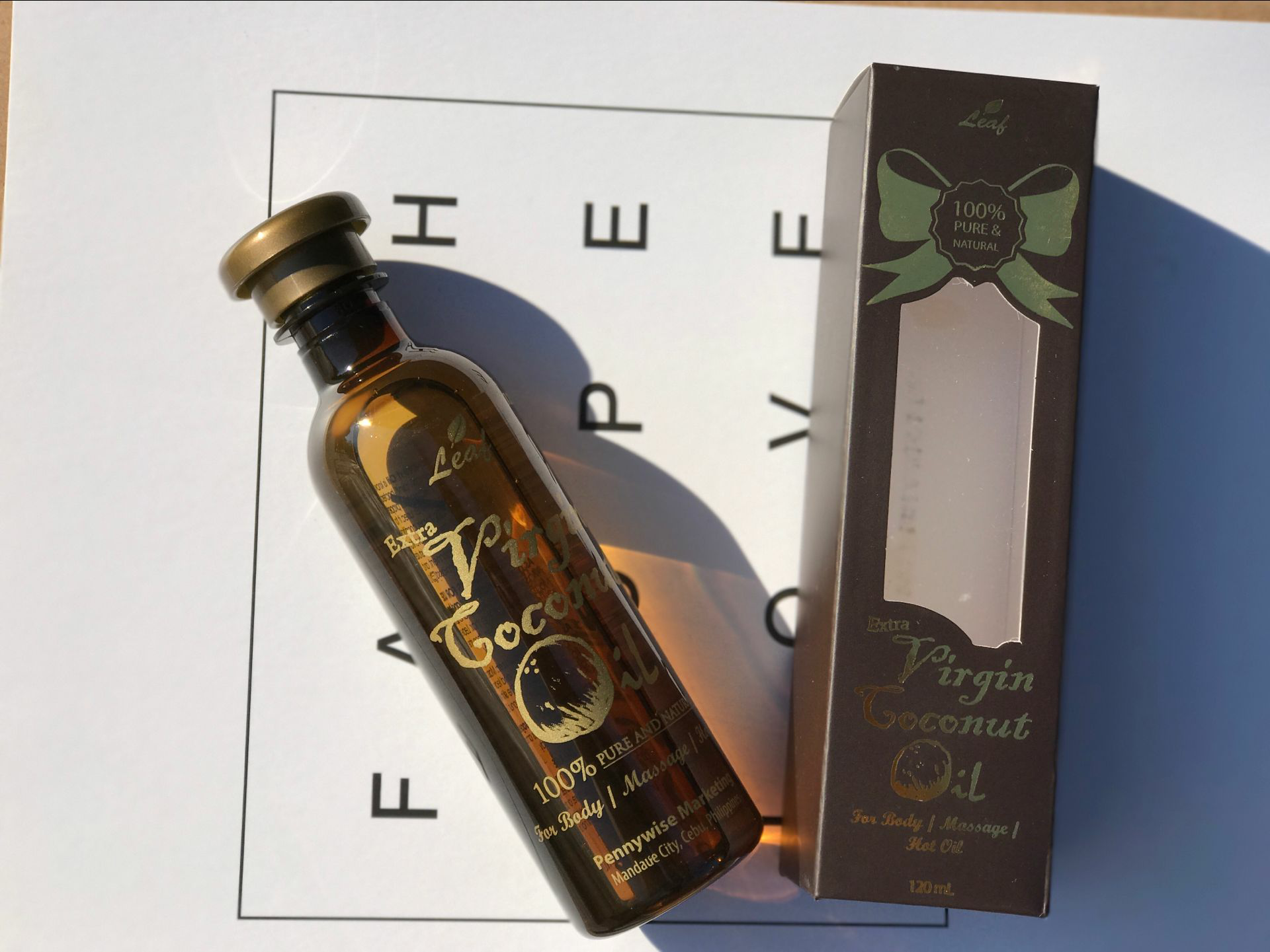 菲律宾特产椰子精油 LEAF护肤护发滋润按摩干燥皮肤120毫升|ruв категории Средства для ухода за собой, эфирные масла Ароматерапия, подвал эфирные масла - от Buy2taobao.com для оказания профессиональной услуги покупки агента Taobao