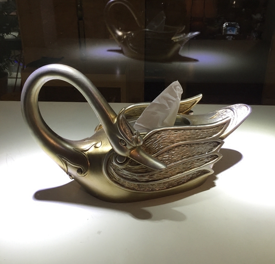 Retro swan Tissue box Tea table paper towel cover Home Furnishing high-grade Luxurious a decoration New home ornamentsin the Home accessories , Decoration category - from Buy2taobao.com to provide professional Taobao agent buy service