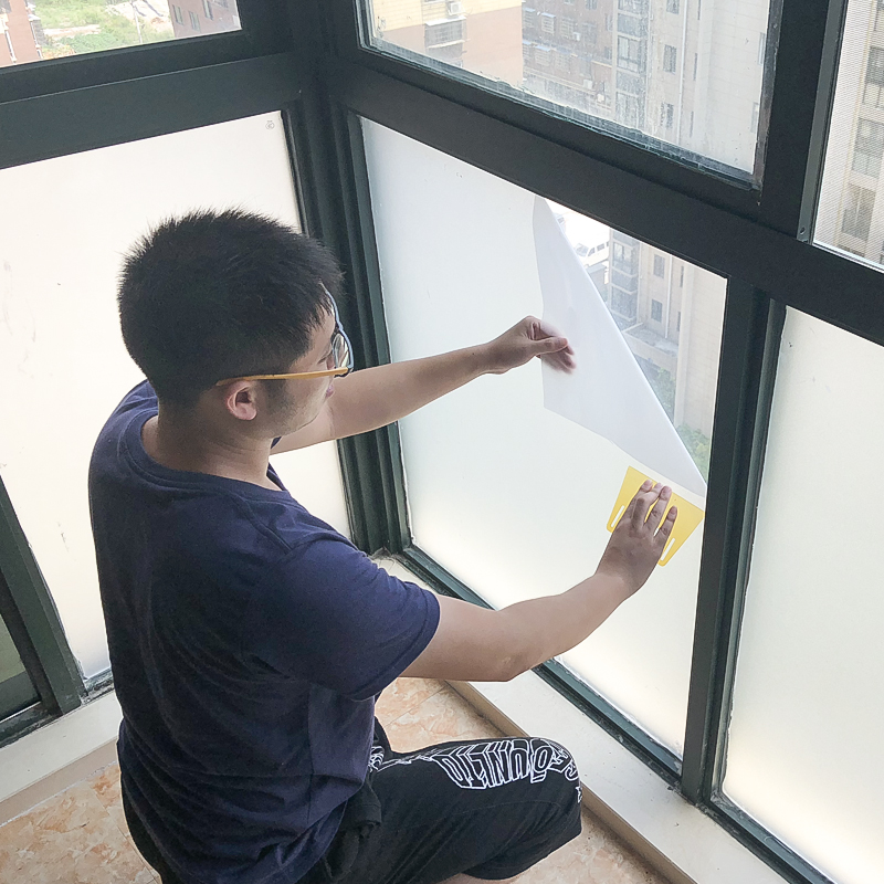 无胶静电磨砂玻璃贴纸膜窗户透光不透明卧室客厅厨房推拉厕所移门在类目 家居饰品, 贴饰, 瓷砖/玻璃贴中 - 来自Buy2taobao.com提供专业的淘宝代购服务