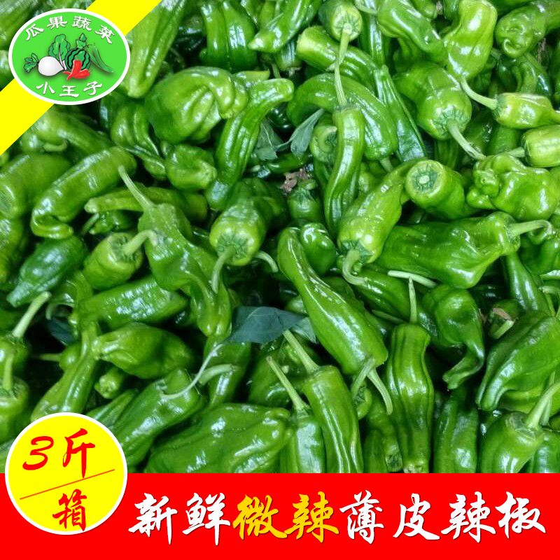 现摘薄皮椒农家自种新鲜青辣椒绿色无农药薄皮青椒微辣虎皮椒3斤在类目 水产肉类/新鲜蔬果/熟食, 新鲜蔬菜/蔬菜制品, 新鲜蔬菜, 其它中 - 来自Buy2taobao.com提供专业的淘宝代购服务