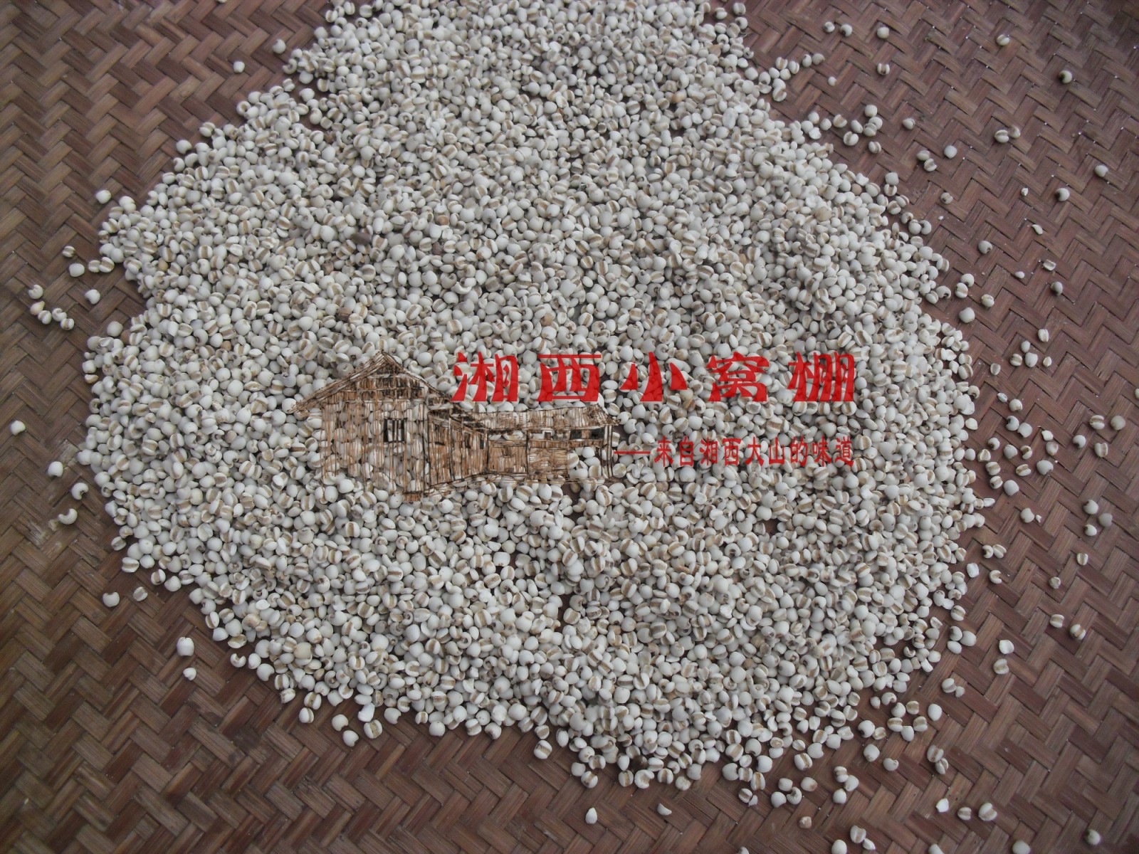 湖南湘西1500米雪峰山高山丛林旁 小白薏米仁 麦薏苡仁米杂粮食品|msdalam kategori beras/Utara-Selatan barangan kering/perasa, meter/tepung/bijirin, RICE, Barley - dari Buy2taobao.com untuk memberikan perkhidmatan ejen Taobao profesional membeli