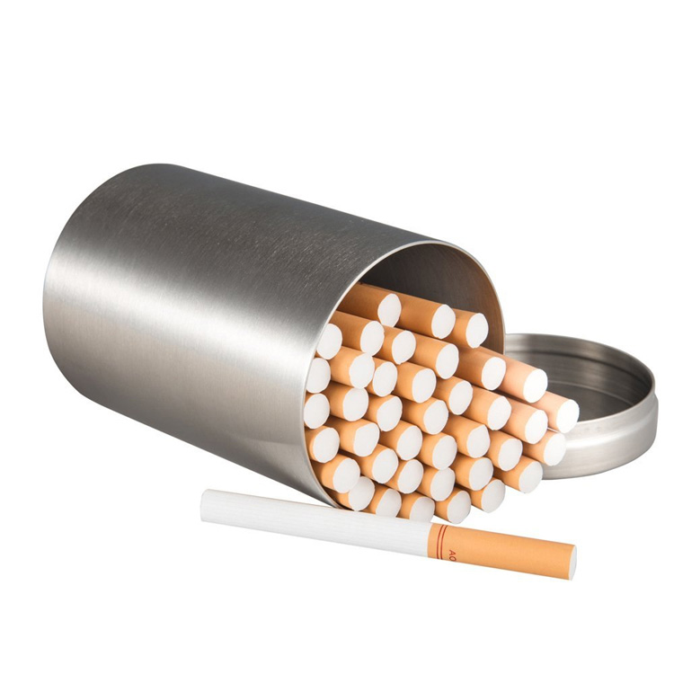 Upscale men 50 Cigarette case originality Stainless steel High-capacity Hand cigarette seal up Tobacco cans Chimneyin the ZIPPO/Swiss Army Knife/Glasses , Smoking , Cigarette case category - from Buy2taobao.com to provide professional Taobao agent buy service