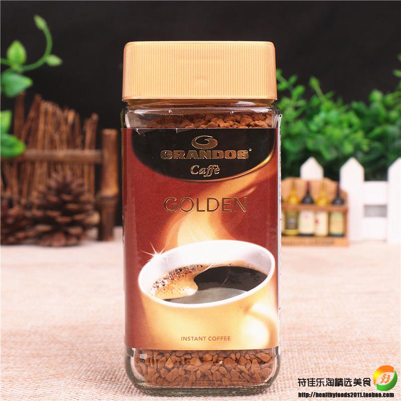 Germany Original Imported Grandos Grant Kim Instant coffee 50g bottled Office All black Coffee powderin the Coffee/Oatmeal/Chongyin , Instant coffee/Coffee beans/Powder , Instant coffee category - from Buy2taobao.com to provide professional Taobao agent buy service