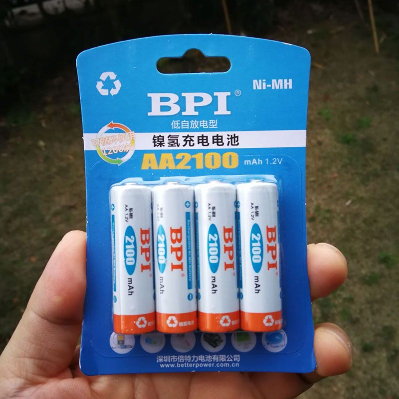 2018新版BPI  5号低自放AA2100毫安  玩具KTV话筒 鼠标充电电池|ruв категории Цифровые аксессуары, сухая батарея/зарядка батареи/костюм, универсальная зарядка аккумулятора костюм - от Buy2taobao.com для оказания профессиональной услуги покупки агента Taobao