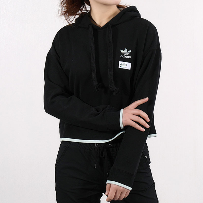 ADIDAS阿迪达斯三叶草2019新款女子连帽休闲卫衣套头衫DU9927|ruв категории спортивный костюм/досуг одежды, спортивный свитер/свитер - от Buy2taobao.com для оказания профессиональной услуги покупки агента Taobao
