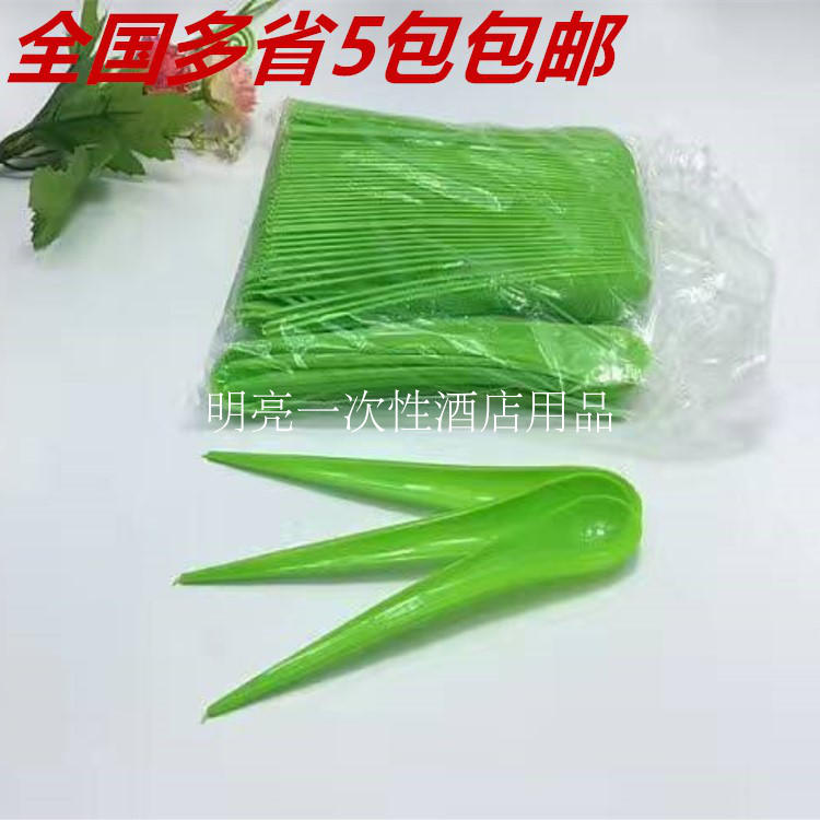 包邮加厚一次性小勺创意塑料勺绿色水滴形长柄冰淇淋勺粥甜品勺在类目 餐饮具, 餐具, 叉/勺/筷套装中 - 来自Buy2taobao.com提供专业的淘宝代购服务