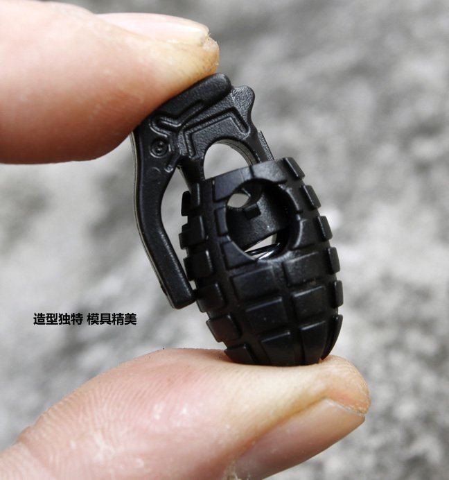三色可选 雷型 K207绳夹 鞋带扣 手雷鞋带扣 防滑扣 尾绳夹扣|ruв категории спортивная сумка/открытый пакет/аксессуары, Другие аксессуары - от Buy2taobao.com для оказания профессиональной услуги покупки агента Taobao