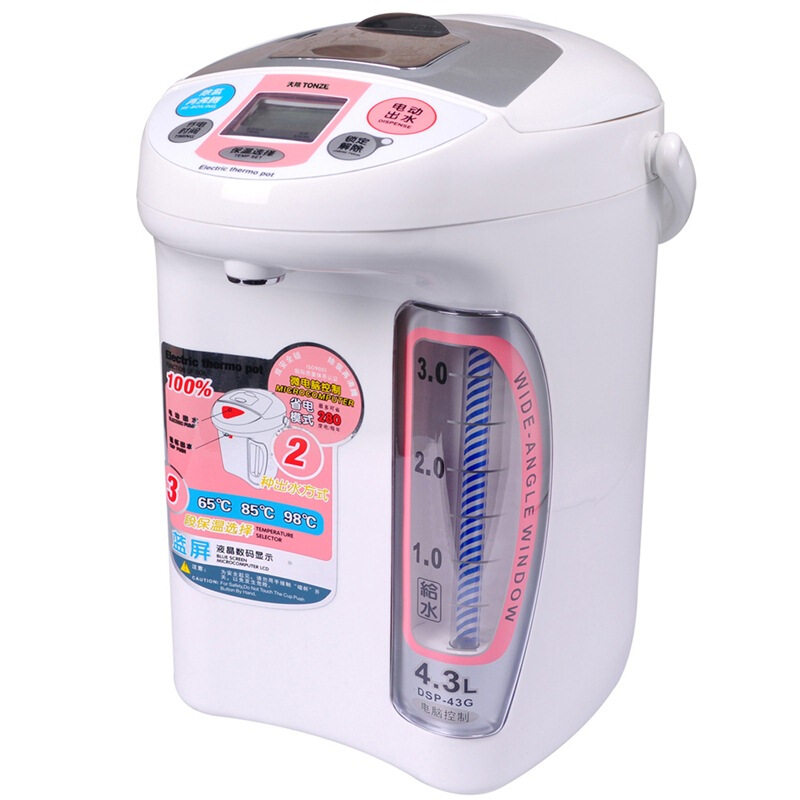 Tonze/天际 DSP-43G 微电脑电热水瓶 保温瓶 泡茶壶4.3L LCD液晶|ruв категории кухонные приборы, электрический чайник - от Buy2taobao.com для оказания профессиональной услуги покупки агента Taobao