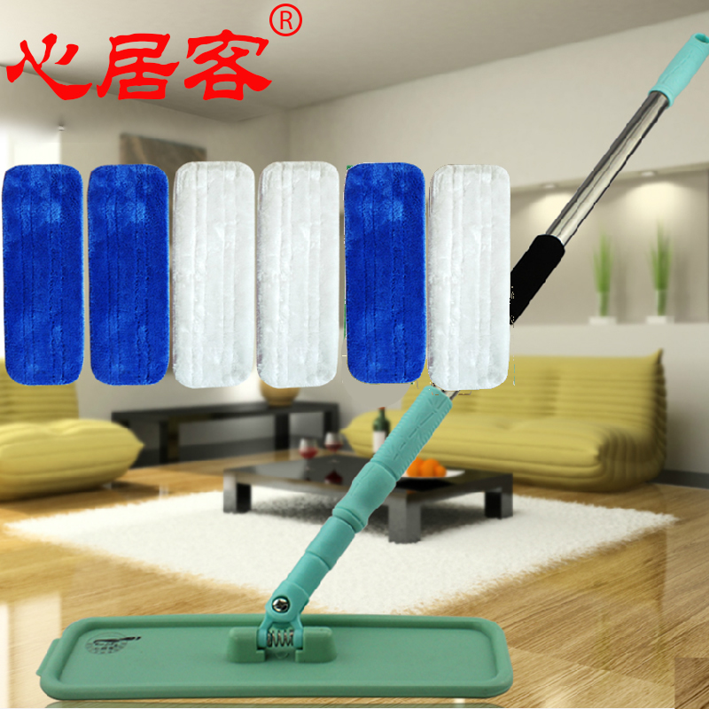Heart guest enlarge Flat Mop household Wood floor Dedicated Magnetization Static electricity Mop Dust mop wax Mop 6in the Family/Personal Cleaning Tools , Housework/Floor cleaning equipment , Flat mop category - from Buy2taobao.com to provide professional Taobao agent buy service