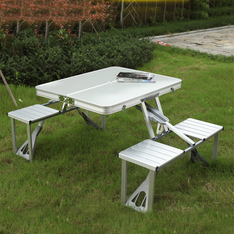 quality goods Outdoor folding chairs suit Aluminum folding tables and chairs portable table Barbecue tables Picnic tablesin the Outdoor/Mountaineer/Camping/Travel Goods , Outdoor Furniture , Outdoor tables category - from Buy2taobao.com to provide professional Taobao agent buy service