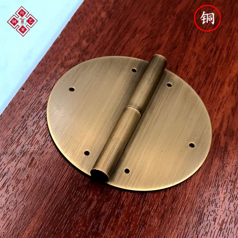 仿古家具顶箱柜纯铜合叶复古大门折页衣柜明装方圆合页橱柜铜铰链在类目 基础建材, 家用五金, 家具五金, 铰链中 - 来自Buy2taobao.com提供专业的淘宝代购服务