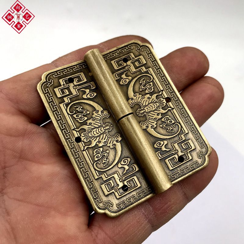 中式仿古典纯铜合页柜门明装铰链可脱卸明清衣柜书柜门家具铜配件|msdalam kategori bahan binaan asas, Home Hardware, Furniture Hardware, hinge - dari Buy2taobao.com untuk memberikan perkhidmatan ejen Taobao profesional membeli