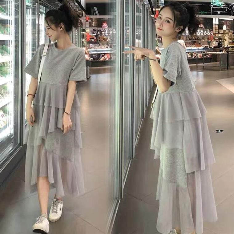 孕妇连衣裙长款到脚踝装夏天裙子仙女超仙潮辣妈胖妹大码宽松甜美在类目 孕妇装/孕产妇用品/营养, 孕妇装, 连衣裙中 - 来自Buy2taobao.com提供专业的淘宝代购服务