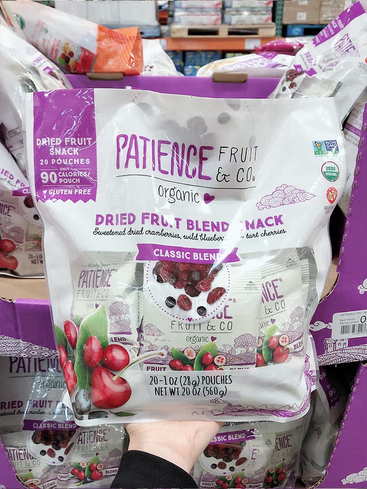 美国代购 PATIENCE 混合水果干 车厘子蔓越莓蓝莓干 560g 20小袋|ruв категории закуски/орехи/специальность, кандирование/унаби/Мэй/сухофрукты, вишня - от Buy2taobao.com для оказания профессиональной услуги покупки агента Taobao