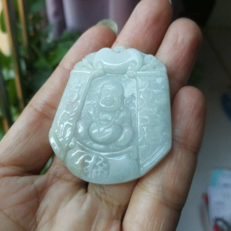 天然翡翠A貨冰糯種如意吉祥平安佛吊墜笑佛挂件特價處理清倉甩賣在類目 珠寶/鑽石/翡翠/黃金, 翡翠(新), 頸飾中 - 來自Buy2taobao.com提供專業的淘寶代購服務