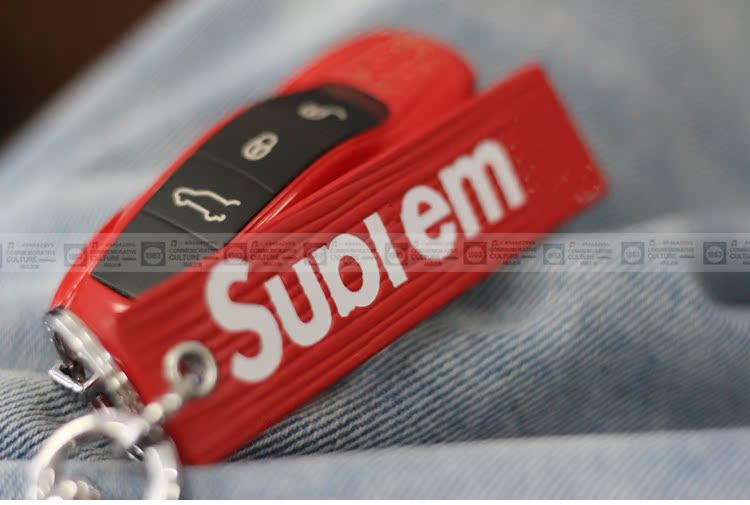 Porsche Supreme Tide brand keychain Supreme Tide Key Shell Supreme Three color key bucklein the Car/Articles/Fitting/Refit , Car Accessories/The jewelry , Driving personal items , Car Keychain category - from Buy2taobao.com to provide professional Taobao agent buy service