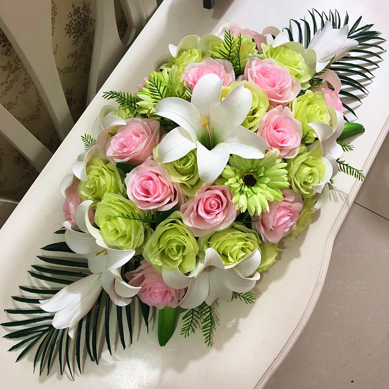 假花仿真花商务礼仪台花会议室办公桌花演讲台花酒店餐桌装饰花艺在类目 鲜花速递/花卉仿真/绿植园艺, 商务用花中 - 来自Buy2taobao.com提供专业的淘宝代购服务