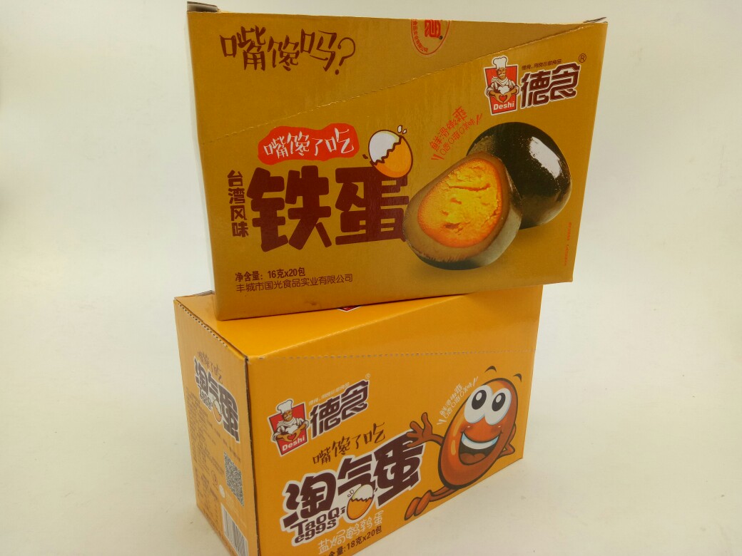 德食淘气蛋铁蛋盐焗鹌鹑蛋 20包1盒 非卤鸡蛋 1盒包邮 2盒减2元在类目 零食/坚果/特产, 牛肉干/猪肉脯/卤味零食, 鸡肉零食中 - 来自Buy2taobao.com提供专业的淘宝代购服务