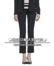 玛奇朵意大利代购 S'MAX MARA 2012春夏 海报款直筒修身九分裤