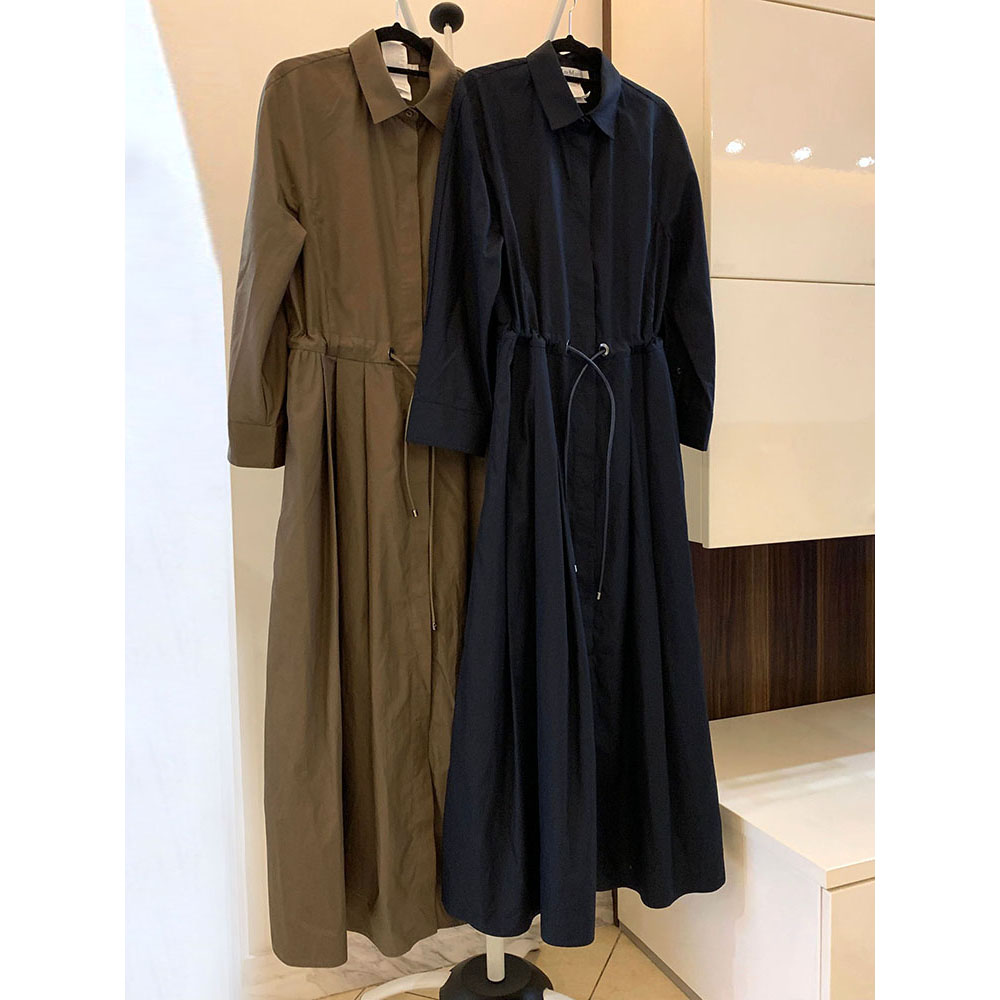 Pierre!M good temperament!Gentle and generous Lapel shirt Dress Drawstring have more cash than can be accounted for Wind dressin the Women's clothing/Boutique , Windbreaker category - from Buy2taobao.com to provide professional Taobao agent buy service