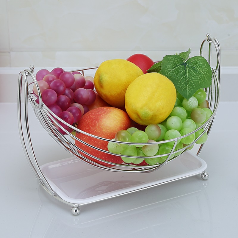 originality European style Stainless steel Large Fruits Basket a living room household Fruit plate Leach basket snacks Storage basket modern Simplicityin the Tableware , Tableware , Fruit bowl/Fruit plate/Hamper category - from Buy2taobao.com to provide professional Taobao agent buy service