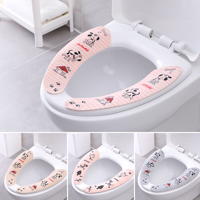 Cartoon washing Repeat Use No trace Paste Toilet mat thickening Warm Cashmere Potty pad waterproof Toilet seatin the Family/Personal Cleaning Tools , Sanitary appliances/Bathroom accessories , Toilet sets/Toilet seat category - from Buy2taobao.com to provide professional Taobao agent buy service