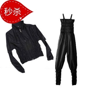 减肥服 减肥裤 减肥衣服 桑拿服 桑拿衣 减淝套装加厚版套装在类目 运动/瑜伽/健身/球迷用品, 舞蹈/健美操/体操, 健美操, 健美操套装中 - 来自Buy2taobao.com提供专业的淘宝代购服务