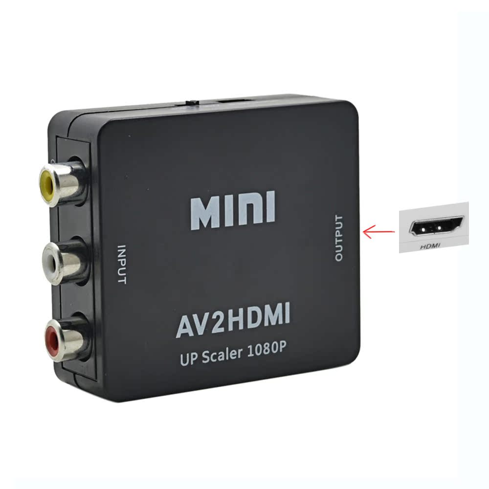 AV TO HDMI 1080P转换器 高清AV转HDMI转换器|msdalam kategori Peralatan Audio-visual, aksesori audio dan video elektronik, frekuensi audio/peralatan penghantaran video wayarles - dari Buy2taobao.com untuk memberikan perkhidmatan ejen Taobao profesional membeli