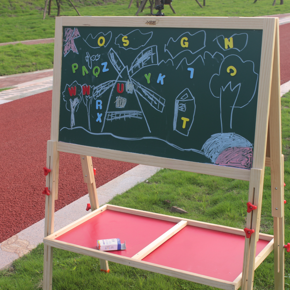 children baby Drawing board Two-sided magnetic Blackboard Lifting Easel Scaffolding household Graffiti WordPad Super largein the Toy/Childs/Puzzle/Building block/Model , Painting Supplies , Sketchpad category - from Buy2taobao.com to provide professional Taobao agent buy service
