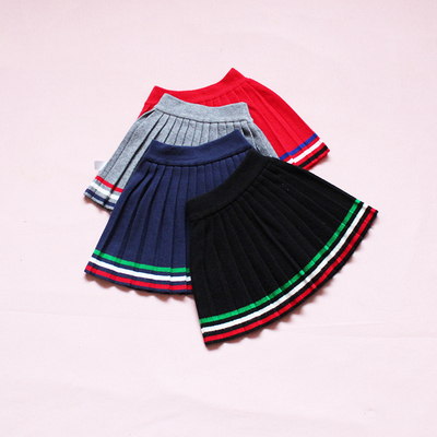 女童短裙秋冬新款儿童半身裙韩版百搭小女孩百