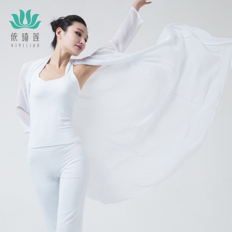 依琦莲瑜伽服网纱披肩女新款飘逸披纱百搭防晒外搭户外上衣夏季|msdalam kategori sukan/Yoga/kecergasan/bekalan peminat, Yoga, 瑜伽服饰, 瑜伽外套 - dari Buy2taobao.com untuk memberikan perkhidmatan ejen Taobao profesional membeli
