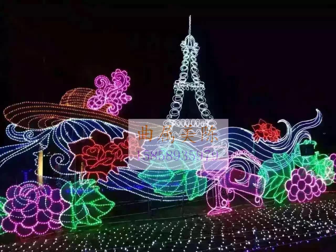 户门头幕墙发光灯画商场门头夜景亮化仿真发光埃菲尔铁塔发光葡萄|msdalam kategori bekalan perayaan/hadiah, item Krismas/hadiah/perhiasan, Krismas hiasan - dari Buy2taobao.com untuk memberikan perkhidmatan ejen Taobao profesional membeli