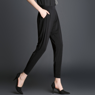 哈伦裤女裤子2016夏九分裤女韩版小脚裤宽松7分休闲裤七分裤垮裤