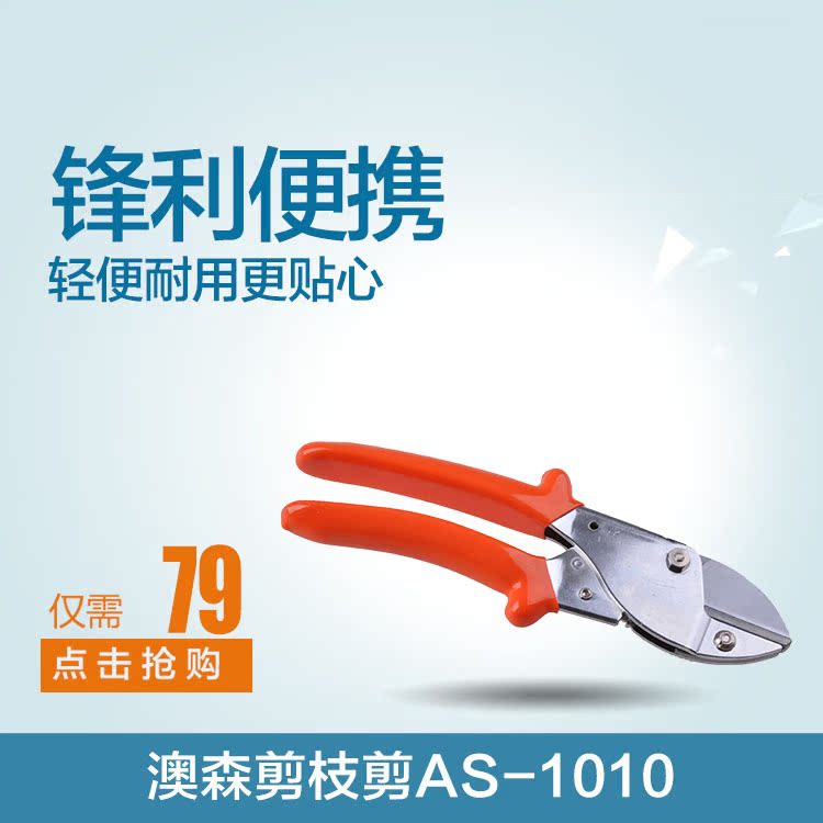 园林花木园艺剪刀修剪树枝果树修剪工具 台湾澳森AS1010园艺工具在类目 居家日用, 家用五金工具, 剪刀/美发剪/园艺剪, 园艺刀剪中 - 来自Buy2taobao.com提供专业的淘宝代购服务