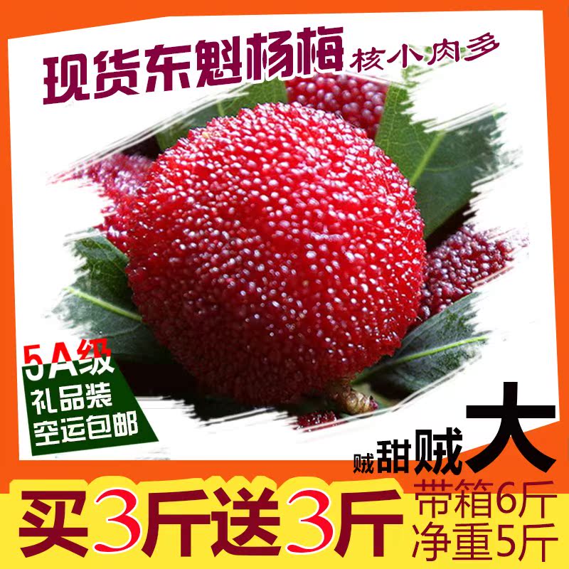 仙居东魁杨梅 新鲜6斤现摘现发孕妇水果荸荠云南野生慈溪杨梅|ruв категории водной мясо/свежие фрукты и овощи/еда, свежие фрукты, другие - от Buy2taobao.com для оказания профессиональной услуги покупки агента Taobao