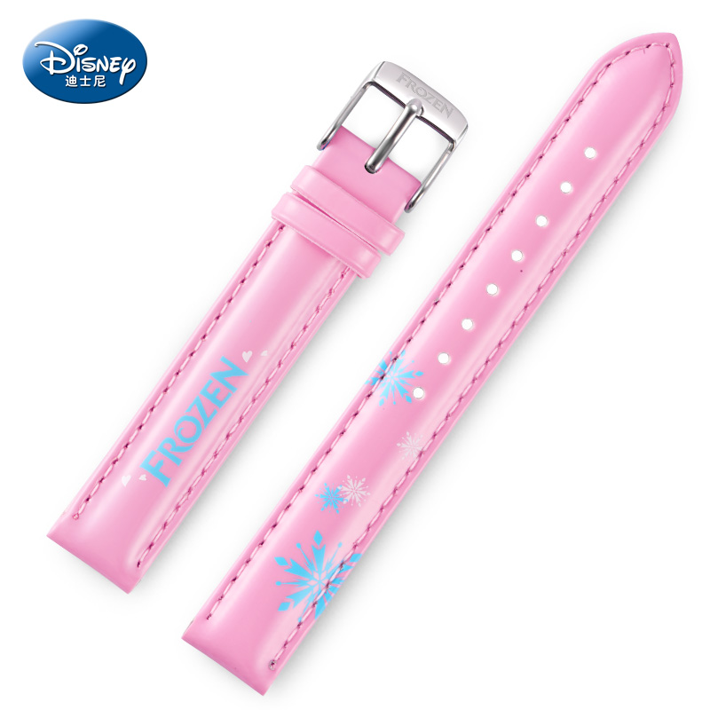 Disney Snow Romance Watch strap girl quality goods 14mm millimeter Pink blue children Watch Accessories girlin the Wristwatch , Fitting category - from Buy2taobao.com to provide professional Taobao agent buy service