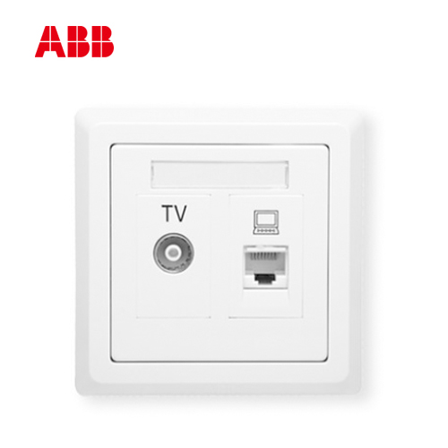 ABB开关/开关插座/开关/插座/面板/ABB德逸 电视电脑插座AE325在类目 电子/电工, 插座, 电脑+电视插座中 - 来自Buy2taobao.com提供专业的淘宝代购服务