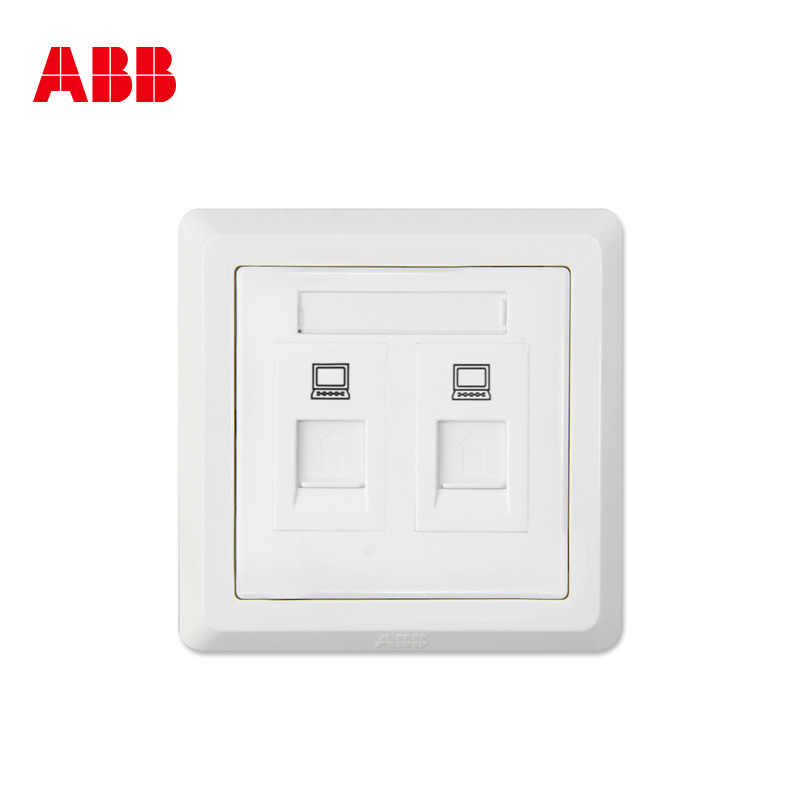 ABB开关/开关插座/开关/插座/面板/ABB德逸 二位双电脑AE332在类目 电子/电工, 插座, 电脑插座中 - 来自Buy2taobao.com提供专业的淘宝代购服务