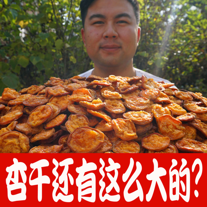 【杏干巨无霸】无核果干蔚县酸甜天然无添加孕妇零食杏肉果脯包邮|msdalam kategori makanan ringan/Nuts/Specialty, Manisan/jujube/Plum/buah-buahan kering, Almonds/aprikot kering - dari Buy2taobao.com untuk memberikan perkhidmatan ejen Taobao profesional membeli