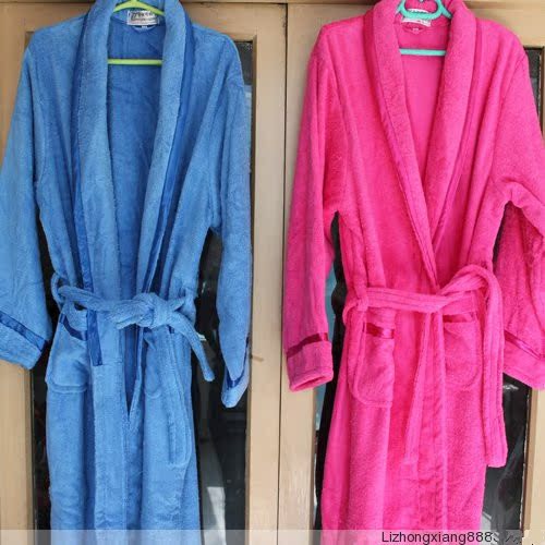 包邮纯棉加厚加大 男士 女士 情侣 毛巾袍 浴袍 睡袍 浴衣|ruв категории начало ежедневно, полотенце/полотенце/халат, баня юбка/халат/халат - от Buy2taobao.com для оказания профессиональной услуги покупки агента Taobao