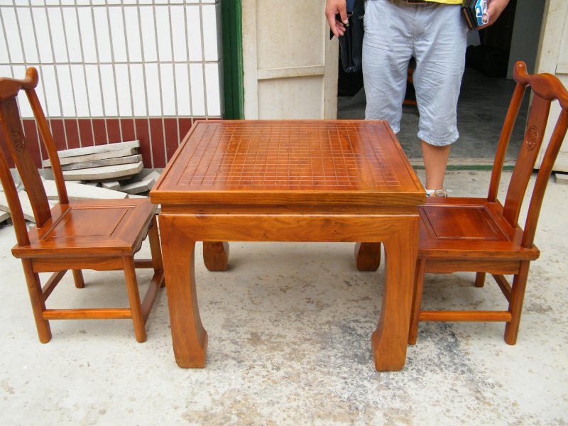 国学棋盘桌子实木象棋围棋桌双面榆木成套整装棋桌凳小椅子下棋桌|msdalam kategori perabot kediaman, of Tables, jadual catur - dari Buy2taobao.com untuk memberikan perkhidmatan ejen Taobao profesional membeli
