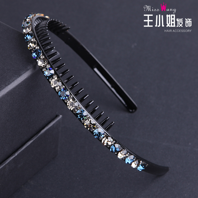 the republic of korea Simplicity Diamond hoop Card issuance Hairpin Jewelry Headdress Bangs non-slip Diamond headband Pressure hairin the Accessories/Fashion Jewelry, Hair Accessories category - from Buy2taobao.com to provide professional Taobao agent buy service
