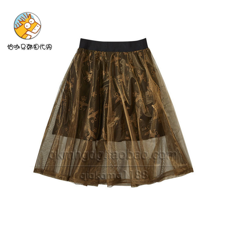 韓國潮牌 BOY KOREA LONDON 春夏女款黑金網紗滿鷹休閑半身裙在類目 女裝/女士精品, 半身裙中 - 來自Buy2taobao.com提供專業的淘寶代購服務