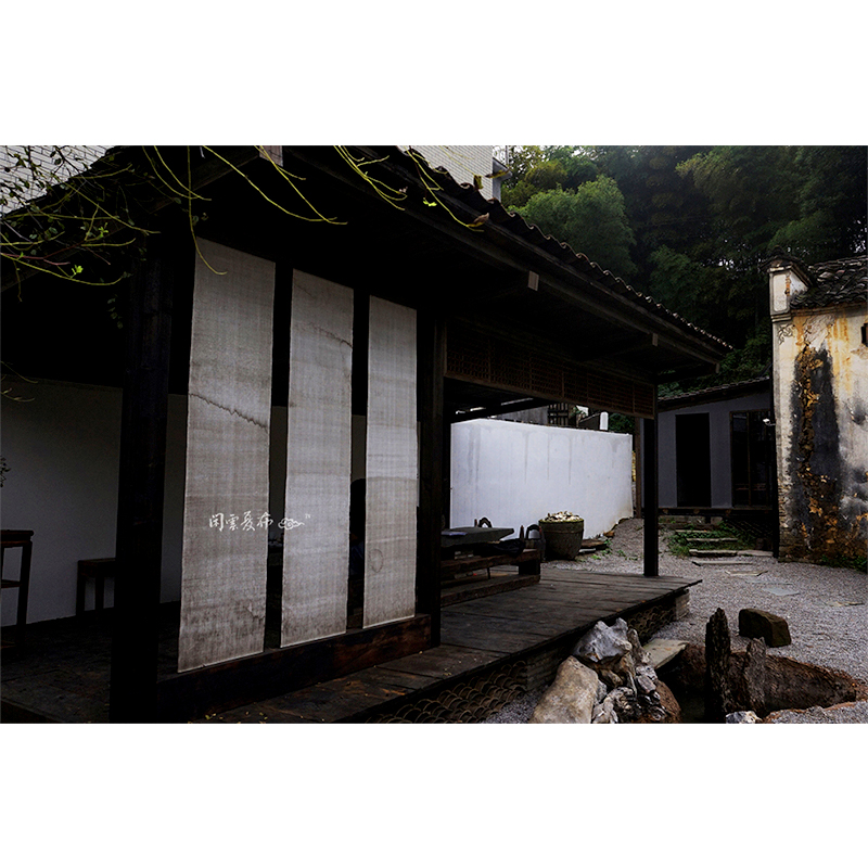閑雲夏布天然手工苎麻禅意質樸空間裝飾茶席桌旗卷簾隔斷玄關面料在類目 餐飲具, 茶具, 茶道/零配中 - 來自Buy2taobao.com提供專業的淘寶代購服務