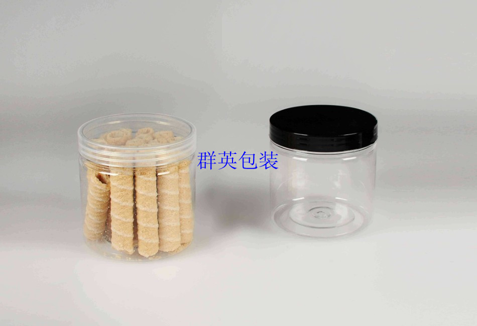 8.5*10螺旋盖塑料饼干盒/点心桶/茶叶桶/糖果桶/曲奇盒/加厚款|ruв категории кухня/посуда, кухонный Гаджет/кухня хранения, тарного хранения/кухня хранения посуды, герметичный бак - от Buy2taobao.com для оказания профессиональной услуги покупки агента Taobao