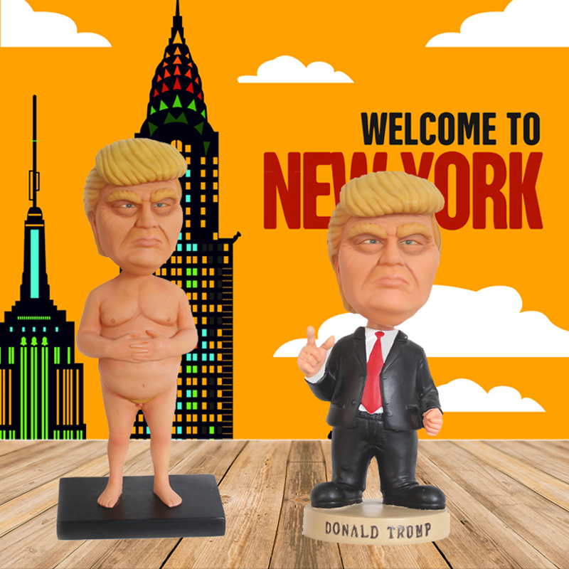 Trump Shaking head Doll Donald Trump U.S.A Trump President image Statue Decoration gift customizedin the Home accessories , Decoration category - from Buy2taobao.com to provide professional Taobao agent buy service